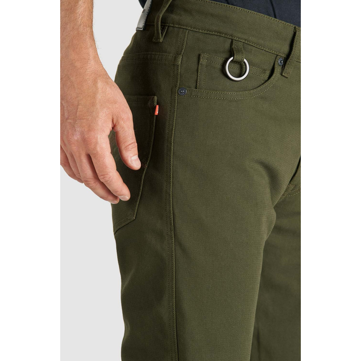 Olive moto jeans mens sales